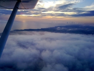  En las nubes 